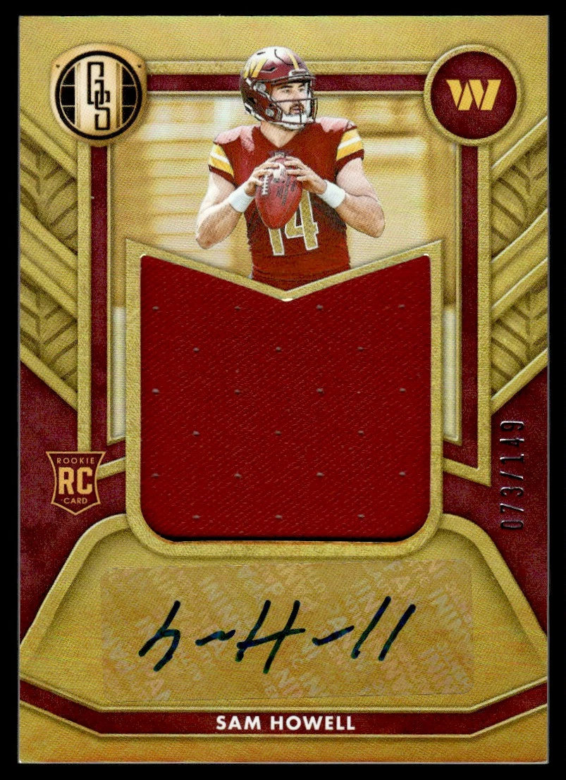 Sam Howell trading card