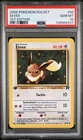 2000 Pokemon 1st Edition Team Rocket 55/82 Eevee PSA 10 GEM MINT