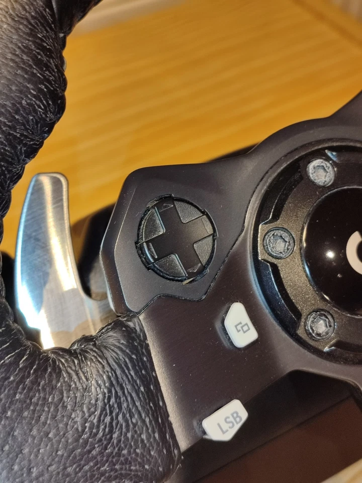 Logitech G920 Lenkrad mit Pedalen, Driving Force Gaming Rennlenkrad - Bild 4 von 4