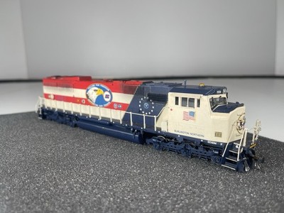 H0 Messing Brass Overland SD60M Diesel Desert Storm mit Fh Motoren, Licht, Video