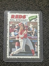 2026 Topps Heritage - Sal Stewart Deckle Edge #221 (RC) 🔥🔥🔥🔥🔥🔥