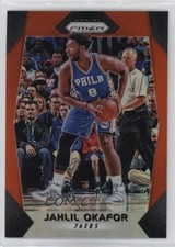 2017-18 Panini Prizm Orange Prizm 4/49 Jahlil Okafor #6 xx1