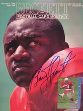 Garrison Hearst - Arizona Cardinals - Autographed Sports Illustrated - 11/1993