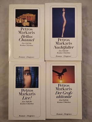 Konvolut von 4 Kriminal-Romane der Reihe: Ein Fall für Kostas Charitos [4 Bücher
