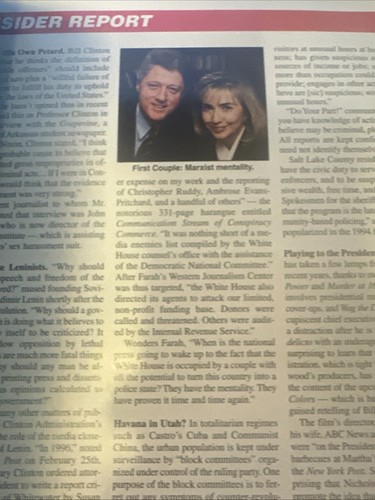 NEW AMERICAN MAGAZINE 1998 SADDAM HUSSEIN IMPEACH BILL CLINTON CONSERVATIVE - Picture 5 of 14