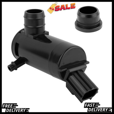 Windshield Washer Pump with Rubber Grommet,Windshield Fluid Pump... 