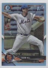 2018 Bowman Draft Chrome Sky Blue Refractor 17/402 Adam Hill #BDC-154 s3g