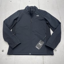 Under Armour Black Infrared Shield 2.0 Full Zip Up Jacket Women's Size XS New