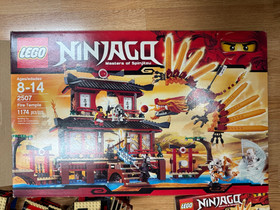 LEGO Ninjago: Fire Temple #2507 (2011)  Complete with box, manuals & mini figs