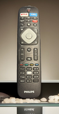 Philips NH500UP 4K UHD Smart TV Remote Control (USED) Original