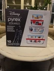 * NIB/SEALED DISNEY Pyrex Star Wars 10 Piece Glass Food Storage Set Bowls