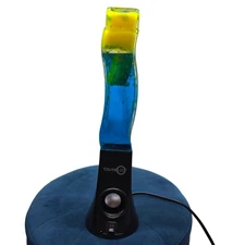 Tzumi Auraled Colorflow Lava Lamp Night Light - Bluetooth Speaker FOR PARTS ONLY