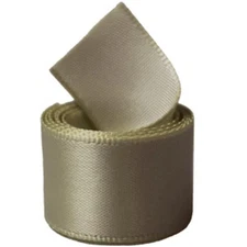 Papilion R07430538056950YD 1.5 in. Single-Face Satin Ribbon 50 Yards - Deep Sage