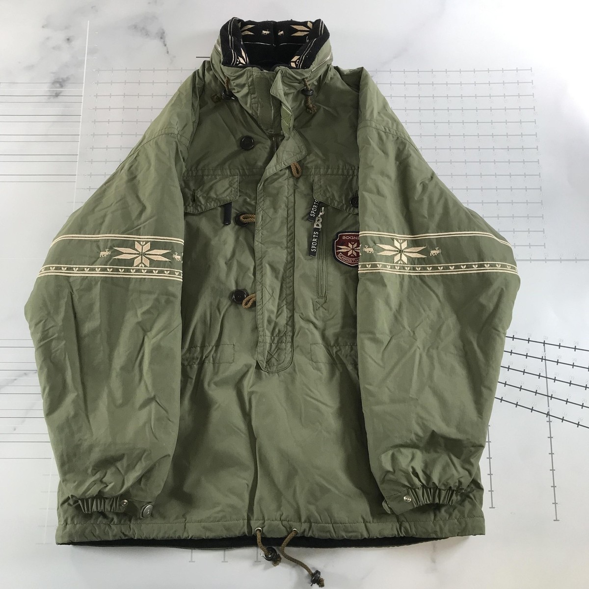 Vintage Bogner Sports Christiania Ski Jacket Mens Large USA