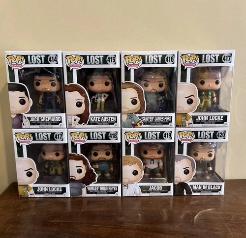 Vaulted Lost Funko Pop Television Complete Set + extra John Locke