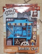 Teeny Tinies TEENY BARISTA CART Mini Food 20pc Playset
