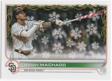 Manny Machado 2022 TOPPS HOLIDAY BASEBALL Base Short Print #HW143 Padres