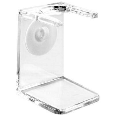 Edwin Jagger Clear Plastic Brush Drip Stand, Large Neck **STOCK CLEARANCE**