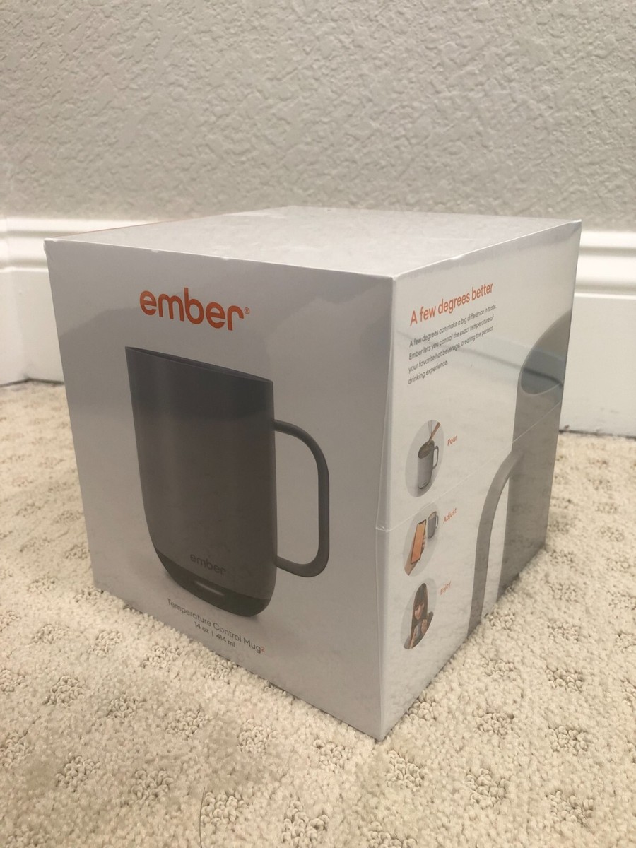 正規店購入ember Temperature Control Mug2 美品 Ember Mug 2 14oz Temperature Control Smart Mug Black