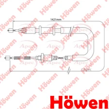 Fits Renault Kangoo 1998-2009 Hand Brake Cable Rear Right Howen 7700311699