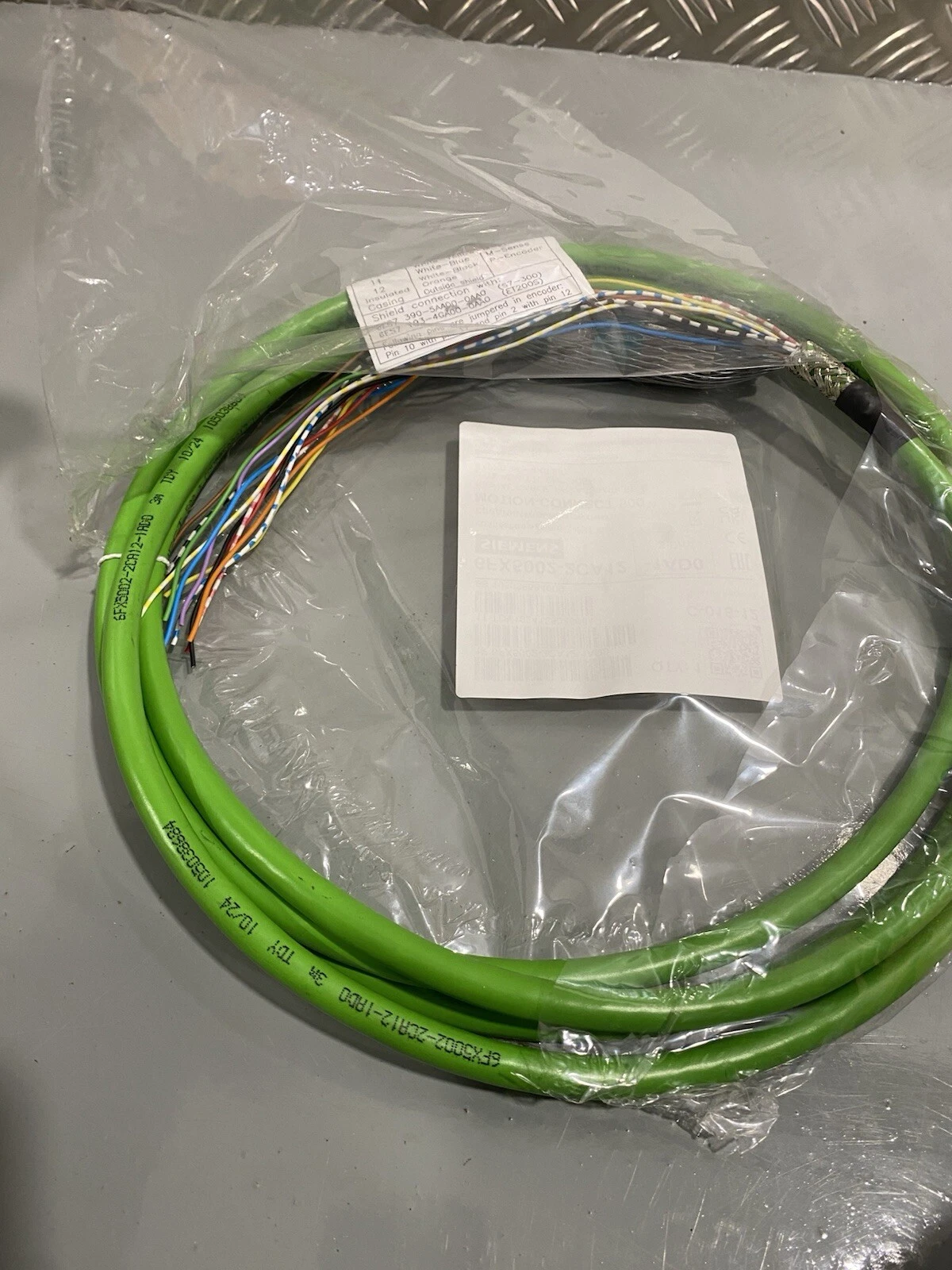 Siemens 6FX5002-2CA12 3m Signal Cable Preassembled HTL & TTL Encoder Brand New 5