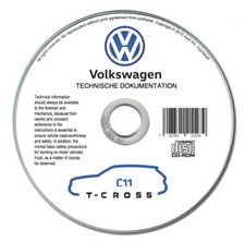 Volkswagen T-Cross (2019-2023)  manuale officina riparazione su cd