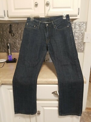 Levi's 514 Straight 33x30 Blue Jeans Classic Denim Casual 