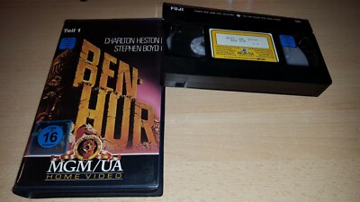 BEN HUR - Teil1 - Charlton Heston - Stephen Boyd - MGM/UA Erstauflage - VHS