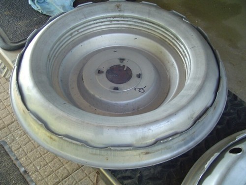VINTAGE 1954 54 1955 55 CADILLAC ELDORADO FLEETWOOD DEVILLE HUBCAPS WHEEL COVER - Picture 3 of 15