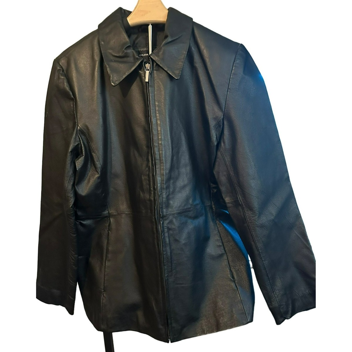 Womens Jacket Colebrook Essentials Leather Coat Vintage Women's