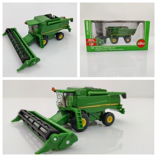 Siku John Deere T670i Combine Harvester 1:87s Die Cast Metal and Plastic Model - Picture 3 of 3