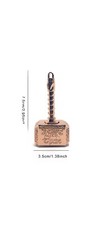 Rose Gold Thor Hammer All Metal Fidget Spinner Toy Boys Girls Kids Adults ADHD
