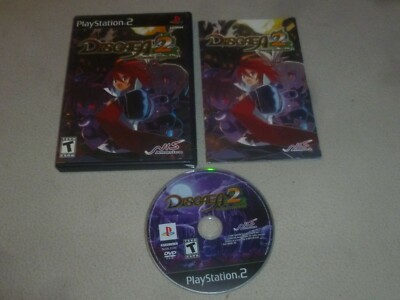 SONY PLAYSTATION PS2 RPG GAME DISGAEA 2 COMPLETE W CASE & MANUAL NIS AMERICA 