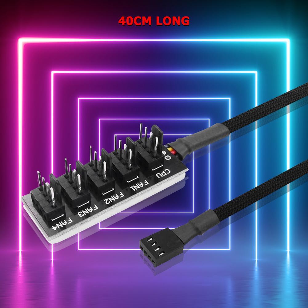 40cm-1-to-5-4-pin-pwm-fan-cpu-hub-splitter-pc-case-cooler-power-adapter