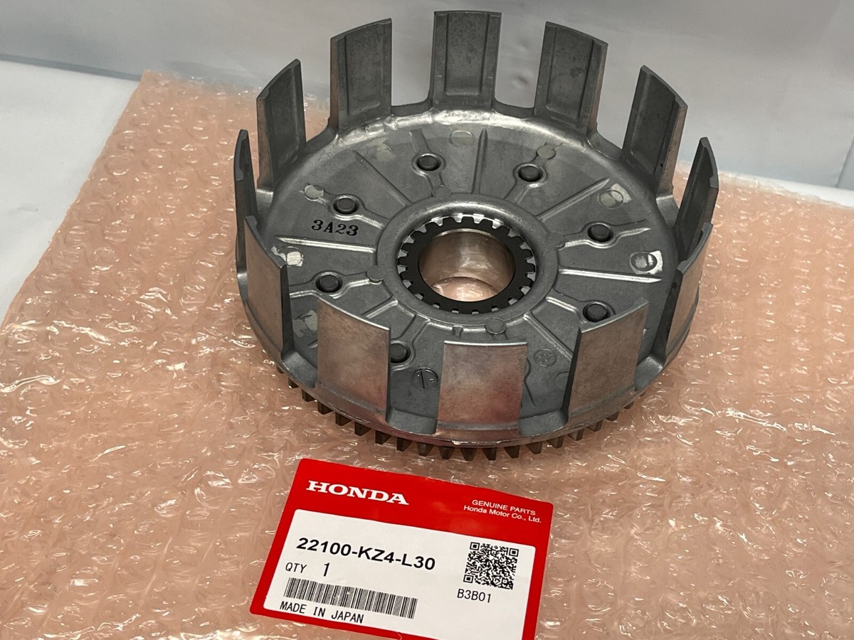 2002 Honda Cr125 Clutch Basket Pressure Plate Discs 02-07