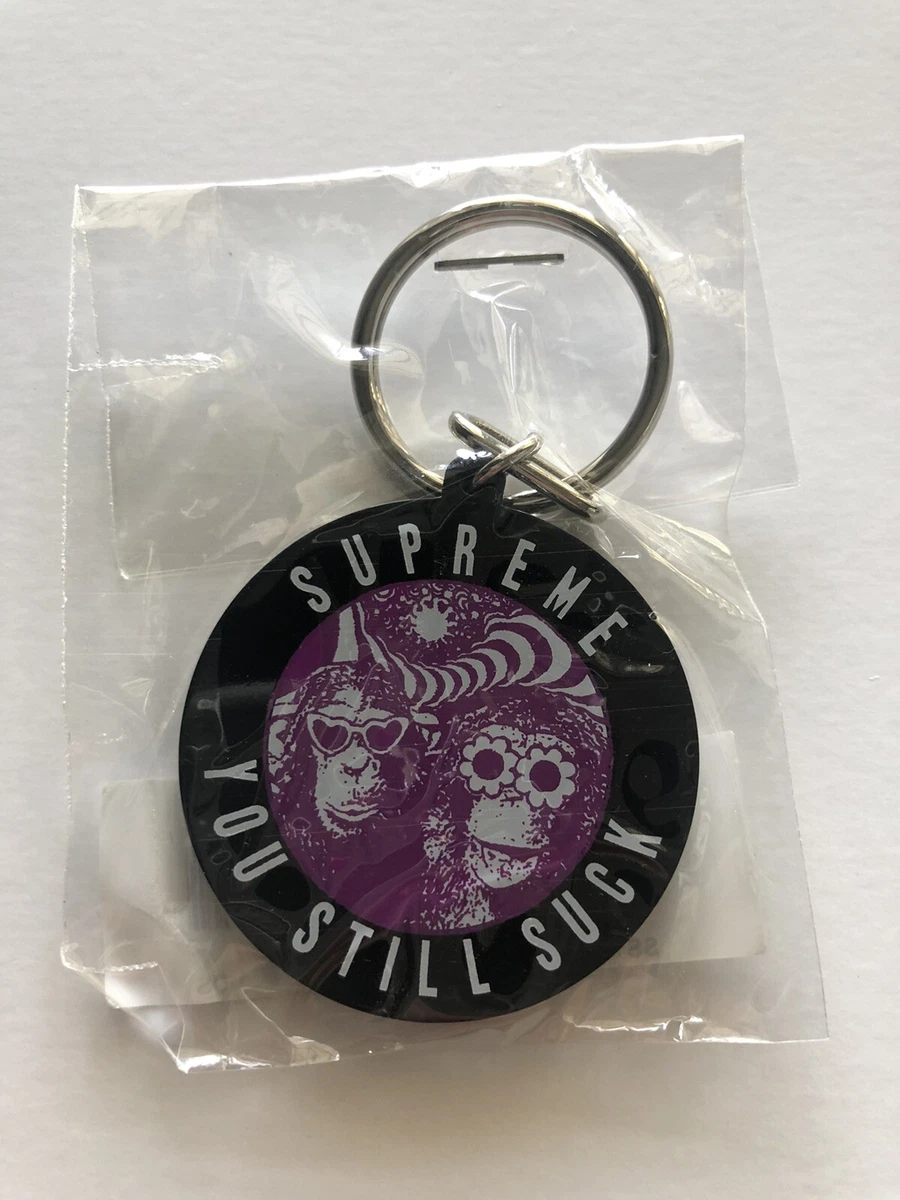 Supreme rubber deals keychain