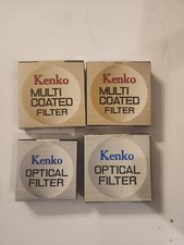 X 4 Kenko Optical  Multi Coated Filters Japan 55.0s 52.0s