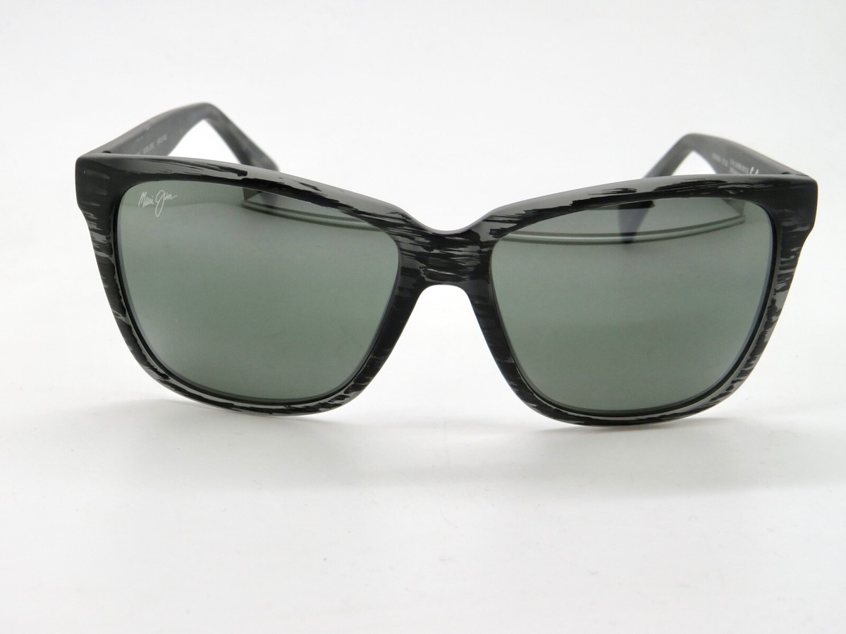 Maui Jim Jacaranda MJ 763-11MS Matte Grey Stripe / Neutral Grey Polar Maui Jim Jacaranda Sunglasses MJ 763-11MS Matte Grey Stripe  main image 4