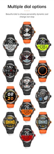 Montre connectée écran AMOLED, GPS intégré, capteur, précision, sport - Photo 19/22
