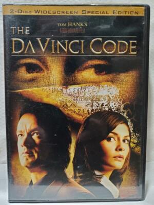 The DaVinci Code (DVD, 2006, 2-Disc Set, Widescreen Special Edition) Used (LJK)