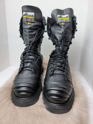 Matterhorn 10" Steel Toe WP Metguard Mining Mens Boot 12255 Size 8 - Picture 2 of 9