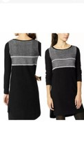 Athleta 459248 Women Black Cloudbreak 100% Merino Wool Sweater Dress sz XS