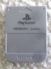 OEM Sony PS1 Memory Card SCPH-1020 G  Hong Kong Import  Not Working 