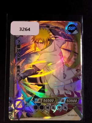 Naruto SSR Minato Namikaze Trading Card Anime CCG TCG | eBay