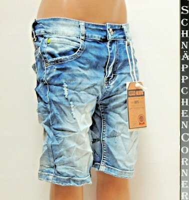 LX913 Kinder-Jeans Jungen-Jeans Bermuda-Hose ~Gr.8-16~SchnäppchenCorner~Neu K/79