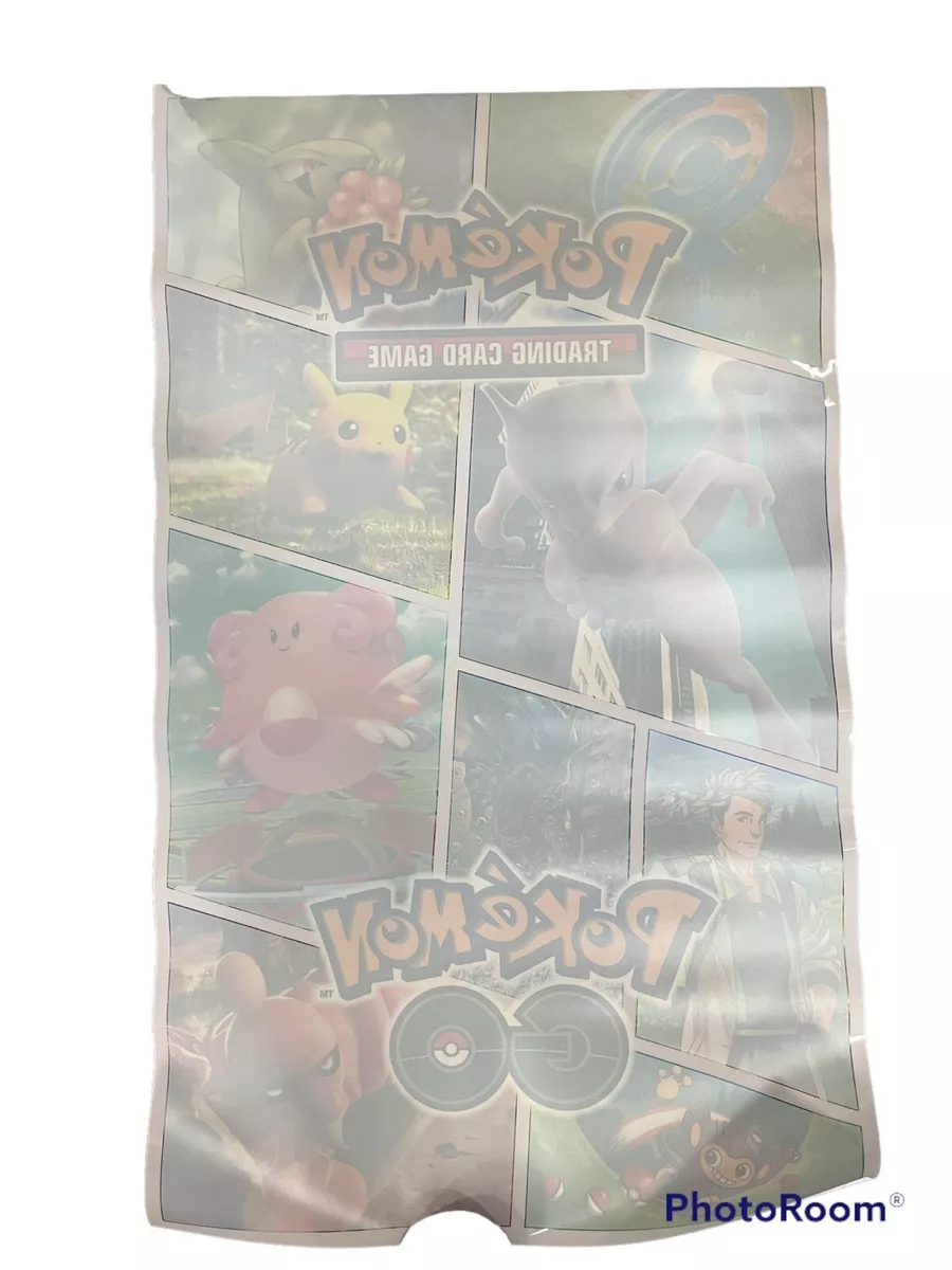 Pokemon GO TCG Window Cling Store Decal Promotional 22 x 36