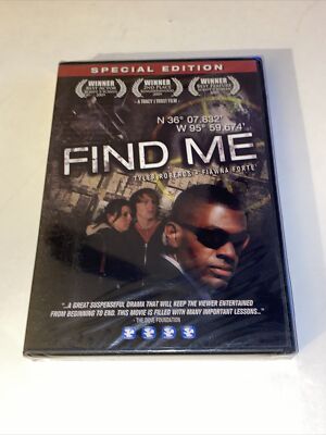 Find Me Movie (DVD, 2009) Christian, Faith, Tyler Roberos Brand New Sealed
