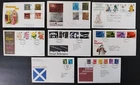 Nice Collection of 8 Different British First Day Covers FDC's from 1976 Lot#109