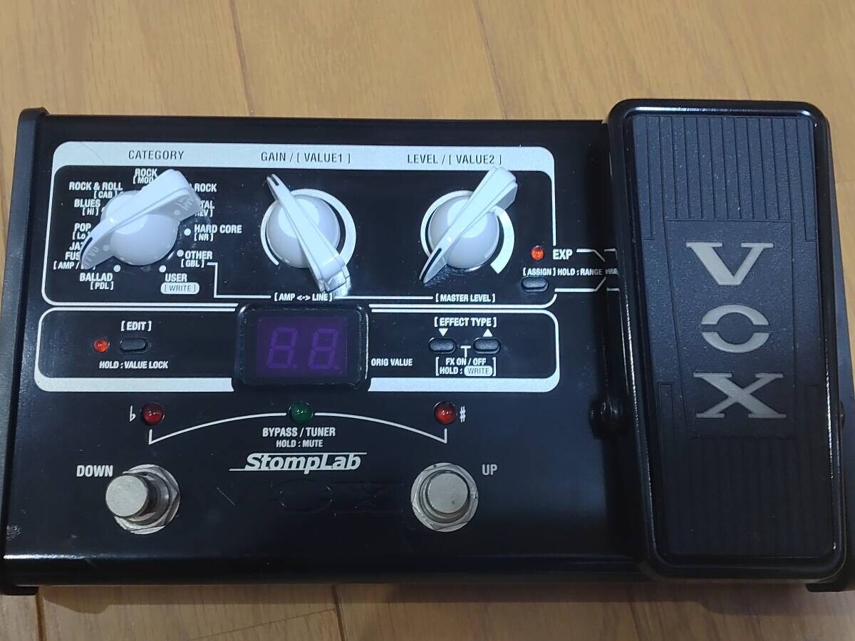 VOX StompLab IIG Multi-Effects Guitar Effect Pedal Good GP