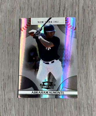 2008 MLB Donruss Threads | Abraham Almonte | #97 | 189/250 | New York Yankees